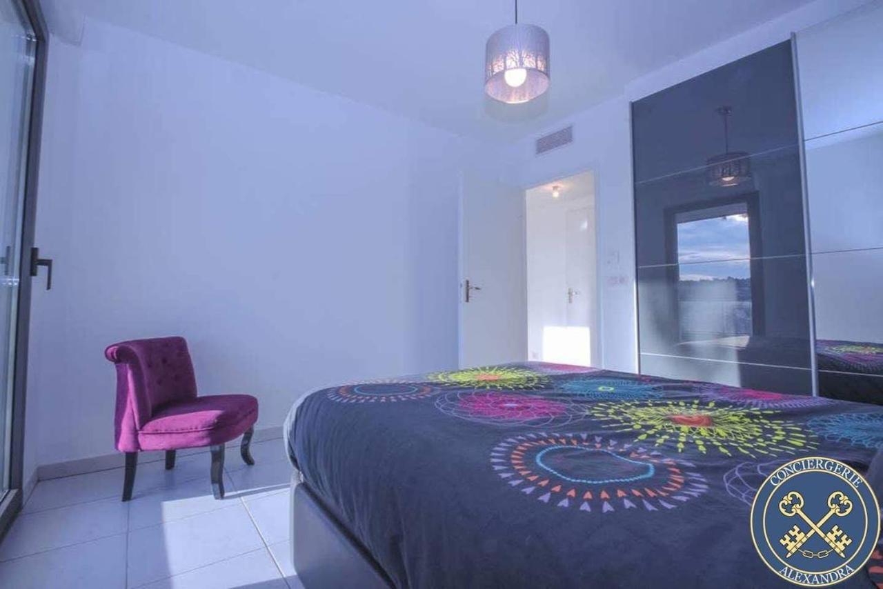 Blue Bay Appartement 3 Pieces 尼斯 外观 照片